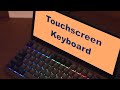 Does your desk need a touchscreen  keyboard the kwumsy k3