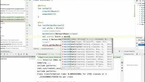 How to write Unit Testing for static method