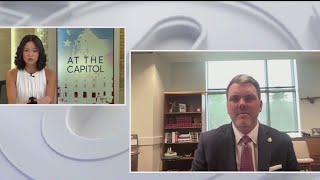 Senate Minority Leader Mark Johnson Gives A Live Interview On Final Day Of Minnesota Legislative Ses