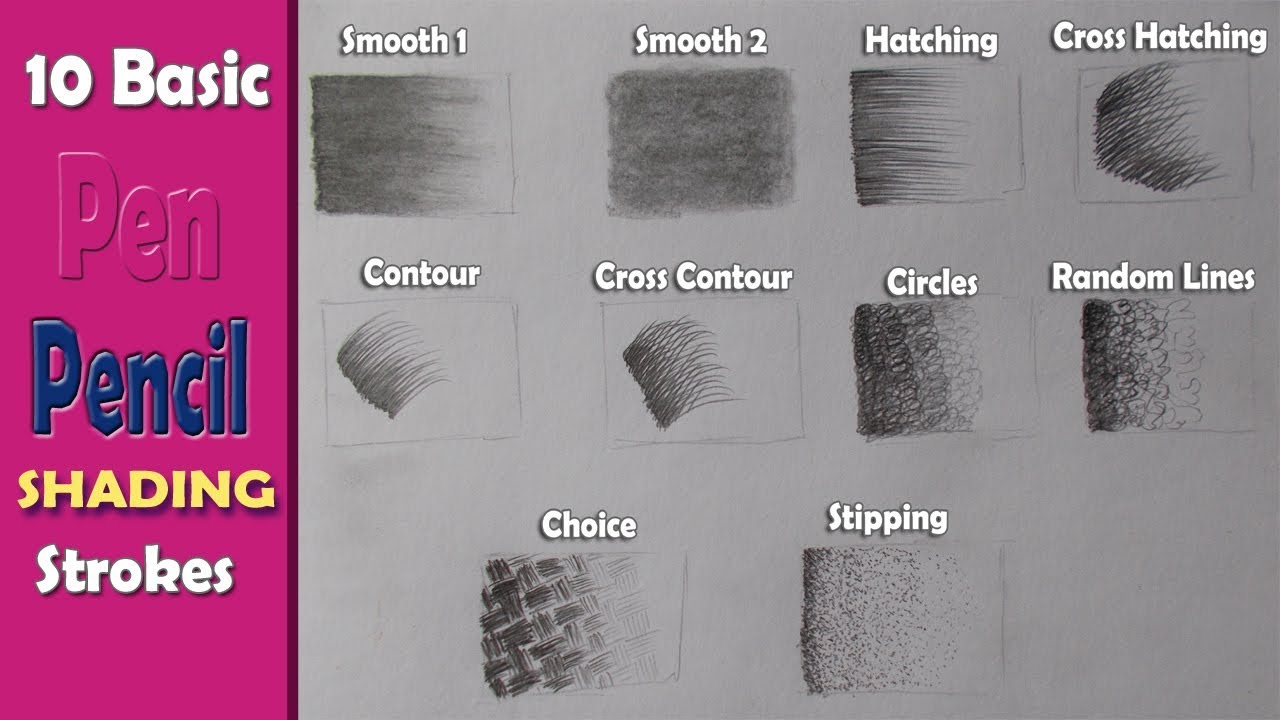 Pencil Shading Tutorial For Beginners pencildrawing2022