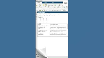 Basic MATLAB Operations #shorts #shortvideo #shortsvideo  #technology #facts
