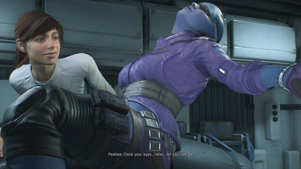 Mass effect lesbian sex scene