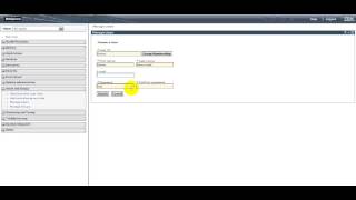 how to create user and delete user in websphere