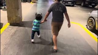 Dada chasing Bon2 bakang
