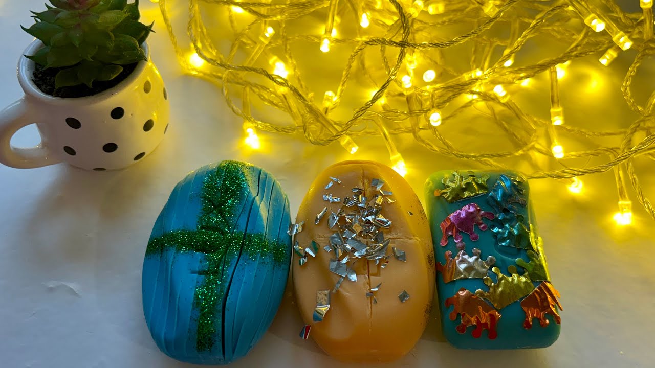 ASMR soap cutting | dry soap🤤🧼 