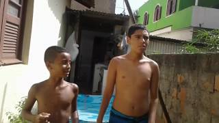 Desafio Da Piscina Com O Meu Primo