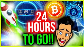 ONE DAY TO GO BEFORE THE BIGGEST BOUNCE IN CRYPTO!