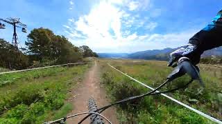 Hakuba Iwatake(JAPAN) Mountain Bike Ride  Crash！　…Fracture.Ride in an ambulance.