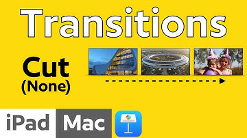 Setting Up the Cut Transition in Apple Keynote