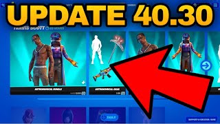 TRAVIS SCOTT SKIN RETURN RELEASE DATE IN FORTNITE ITEM SHOP UPDATE 40.30!