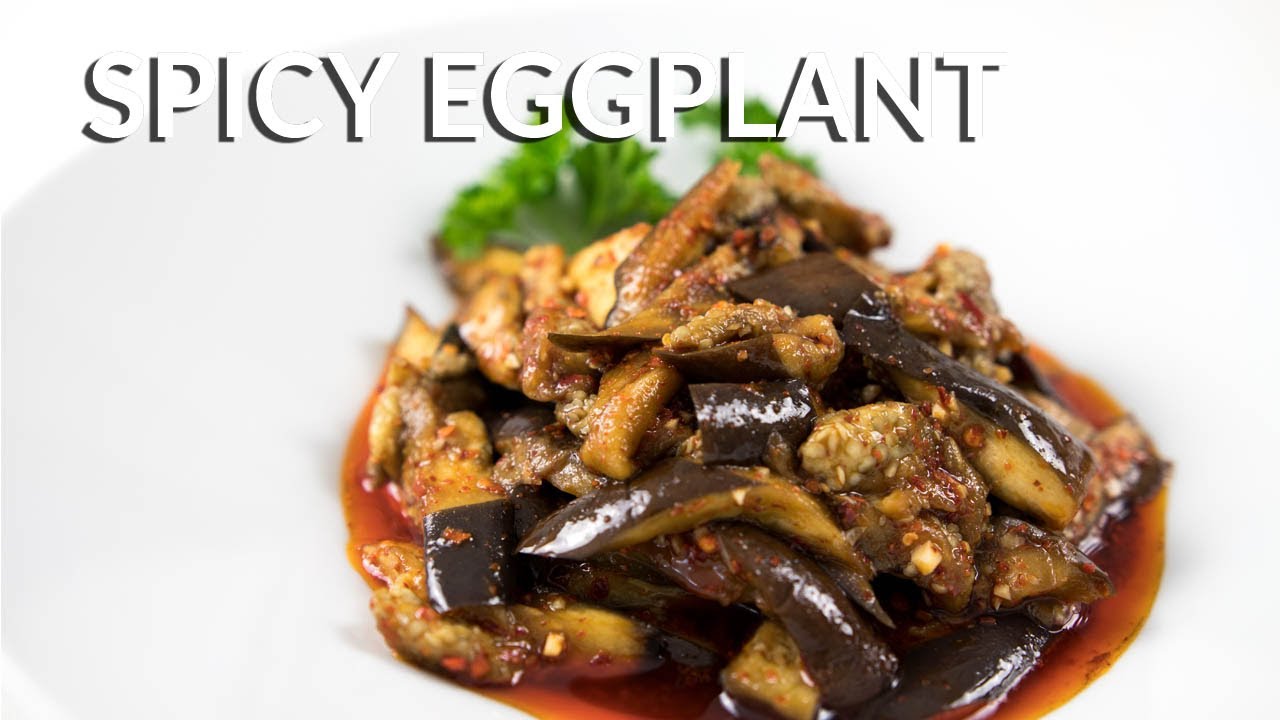 Spicy Eggplant Recipe Fast, Easy & Delicious YouTube