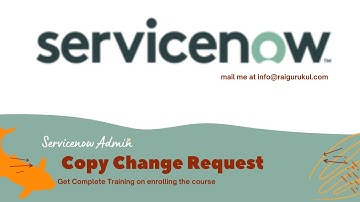 How to Copy Change Request in Servicenow | Servicenow Administration | Servicenow Change Request