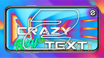 2 Crazy Flash Rays Text Effect On Android | Node Video🔥👌