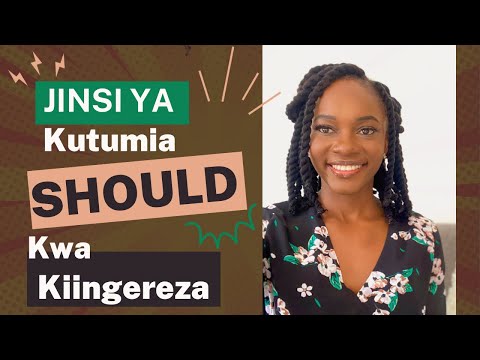 Video: Jinsi ya kutumia neno tulivu katika sentensi?