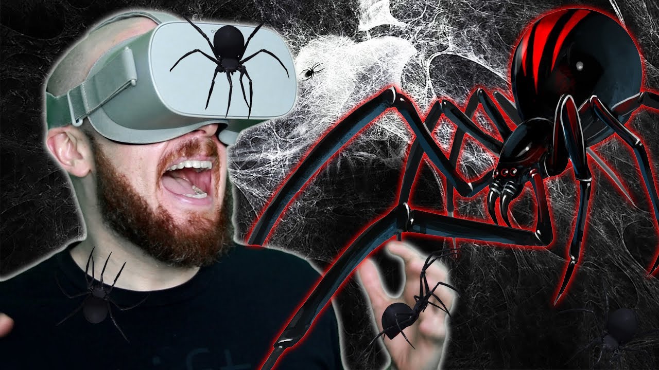 Игры пауки зомби. Фобии VR. VR для борьбы с фобиями. Человек паук VR.