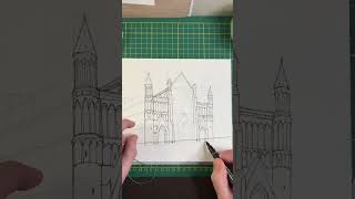 String art hack!  Who needs perspective when you have string? #artvlog  #ArtHacks #PerspectiveCheat Profile