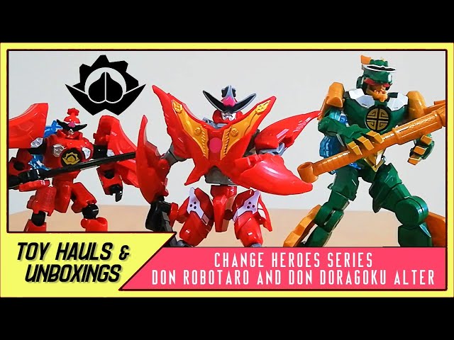 DON DORAGOKU ALTER & DON ROBOTARO Change Heroes! (Donbrothers