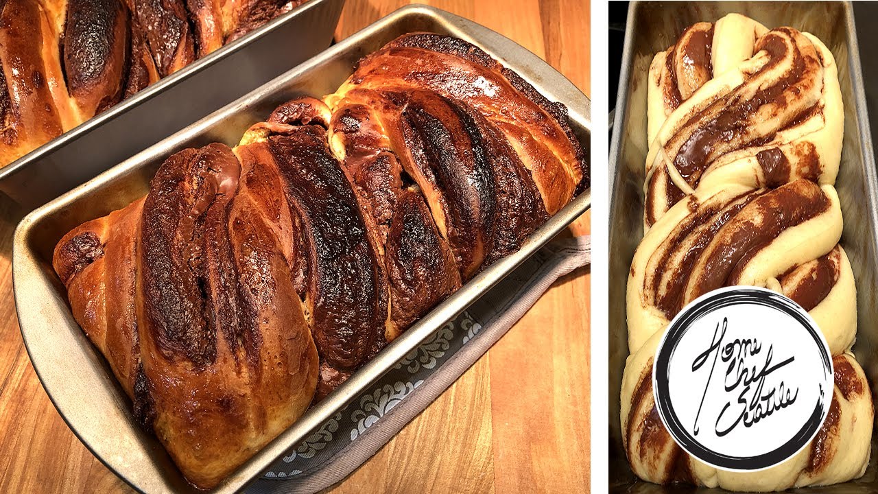 NUTELLA BABKA Brioche Bread