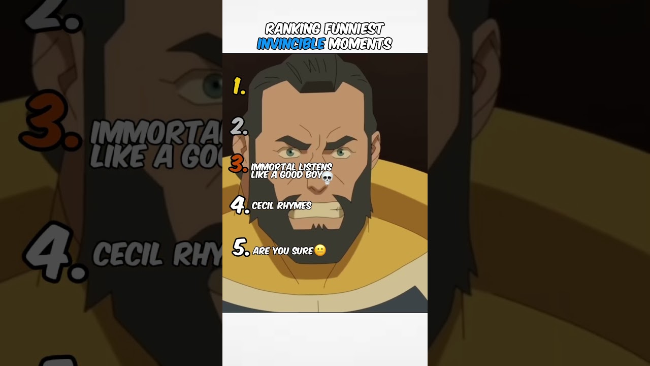 Ranking Invincible Funniest Moments