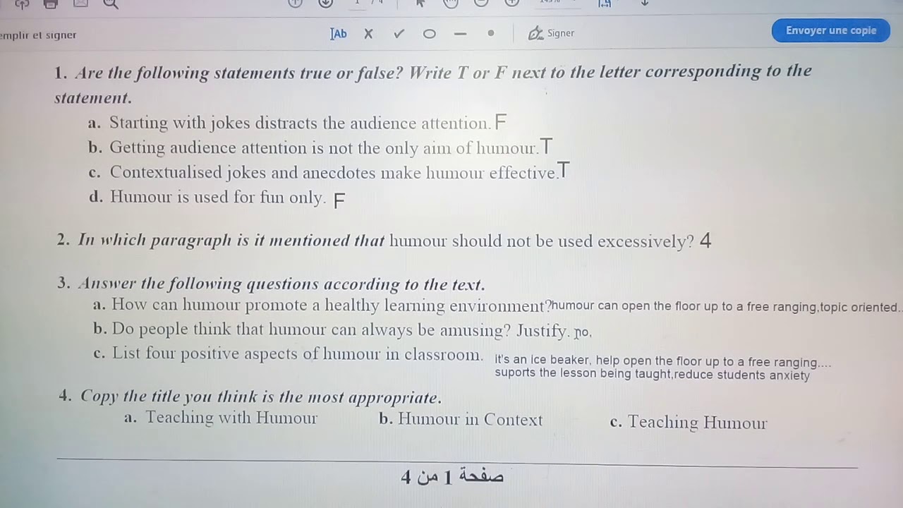 حل مواضيع اللغة الإنجليزية بكالوريا 2019: شعبة اداب و فلسفة بكالوريا 2017 الموضوع 01