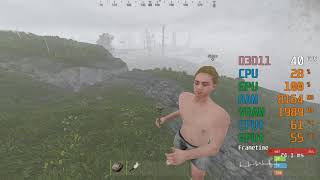 Radeon Vega 7 Graphics -- AMD Ryzen 5 5600G -- Rust FPS Test screenshot 3