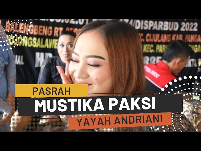 Pasrah Cover Yayah Andriani (LIVE SHOW Bojongsalawe Parigi Pangandaran) class=
