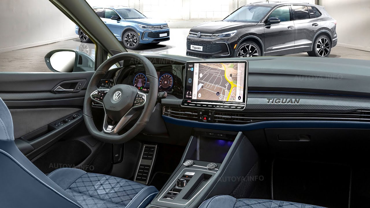 2024 VW Tiguan INTERIOR Preview with New Model Render YouTube