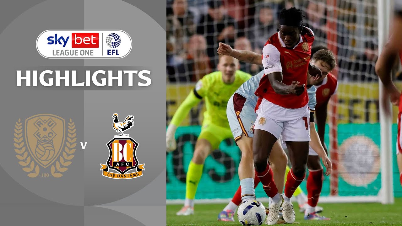 [Highlight] EFL League One : Rotherham United vs Bradford City (03-10-68)