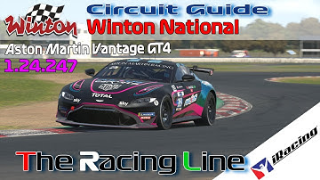 iRacing | Aston Martin Vantage GT4 | Circuit Guide - Winton National - 1:24.247 - Week 2
