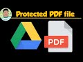 How to download UNDOWNLOADABLE PDF files from google drive