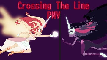 (PMV) MLP:FIM Sci-Twi and Sunset Shimmer - Crossing The Line