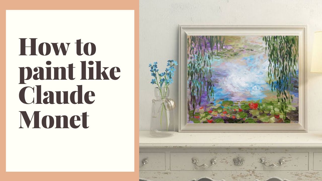 How to paint water lilies like Step by step techniques for