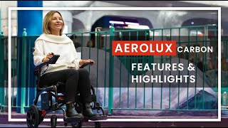 AEROLUX Carbon Power Chair Features & Highlights