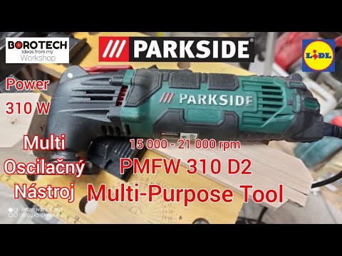 PARKSIDE PMFW 310 D2 multi oscillating tool - YouTube