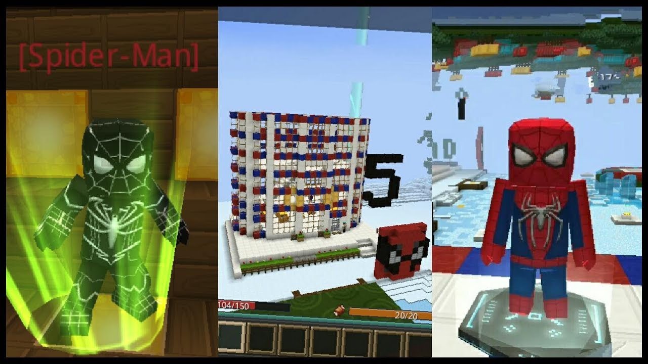 Blockman Go Hero Tycoon 2 Spider Man Easiest Win Ever Youtube - robloxian high school how to be a black widow spider youtube