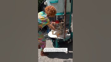 Lots of exciting stuff happening over here: Mid fire luster glaze tests in the works