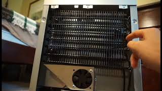 RedBull fridge Dissasembly|Tour and fan removal.