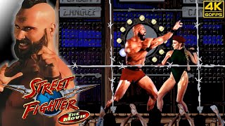 Street Fighter: The Movie - Zangief (Arcade / 1995) 4K 60FPS