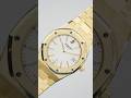 Audemars Piguet Royal Oak Jumbo: Pure Yellow Gold Luxury! l SwissWatchExpo