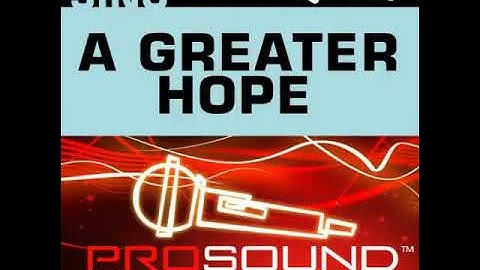 Only Hope  [In the Style of Mandy Moore](Karaoke Instrumental Track)