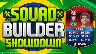 FIFA 16 SQUAD BUILDER SHOWDOWN!!! LEGENDARY iMOTM KAKA!!! 92 Rated Kaka Squad Builder Duel