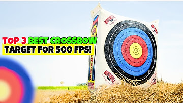 Top 3 Best Crossbow Targets for 500 FPS of 2025 | 🔥 Ultimate Accuracy & Durability
