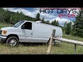 Crappy Sleeps, Hot Days, Boondocking At Night | Everyday Van Life