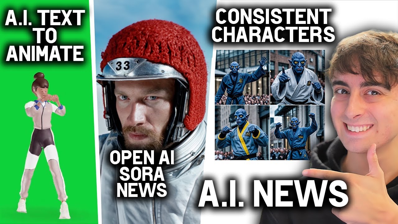 A.I. RECAP: Sora Info, AI Animation, Consistent Characters & More! A.I. RECAP: Sora Info, AI Animation, Consistent Characters & More!