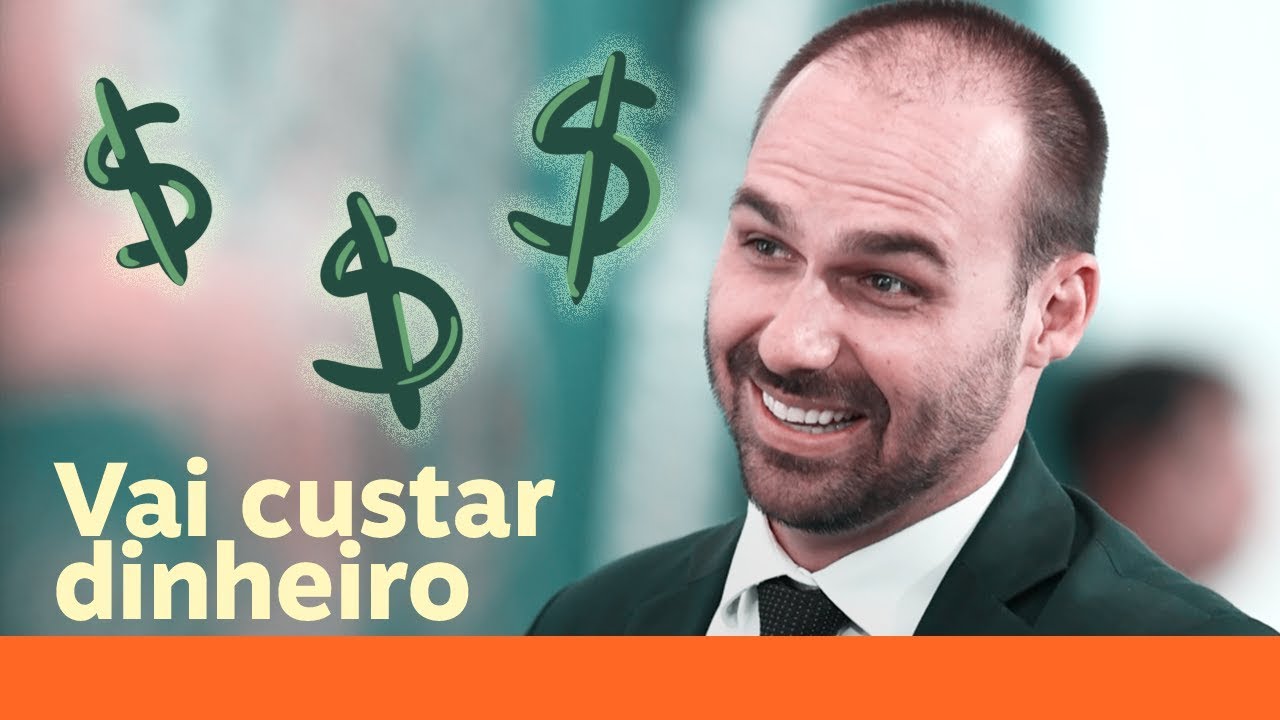 Eduardo Bolsonaro será o embaixador mais caro da história do Brasil