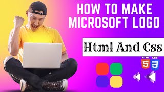 How To Make Microsoft Logo . And