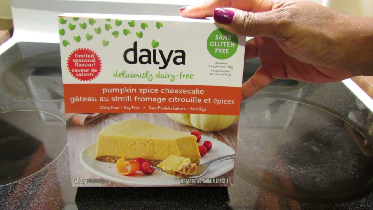 Daiya Pumpkin Cheezecake (Vegan) YouTube