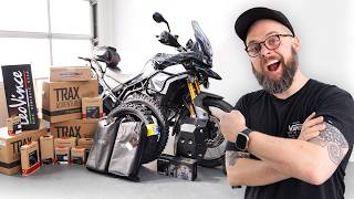 Transforming Our Triumph Tiger 900 Rally Into The Ultimate Content Creation Motorcycle  Episode 1
