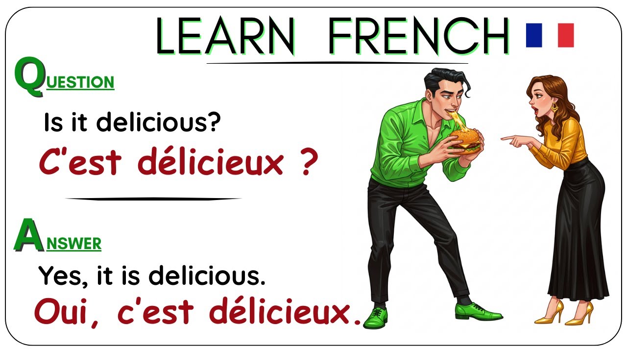 French Conversation for Beginners | Easy Dialogues with Pronunciation Practice | Learn French