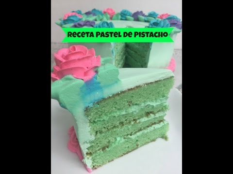 Receta Pastel De Pistacho Con Relleno